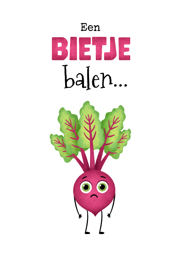 Geslaagd kaarten - Gezakt kaart bietje balen jammer illustratie