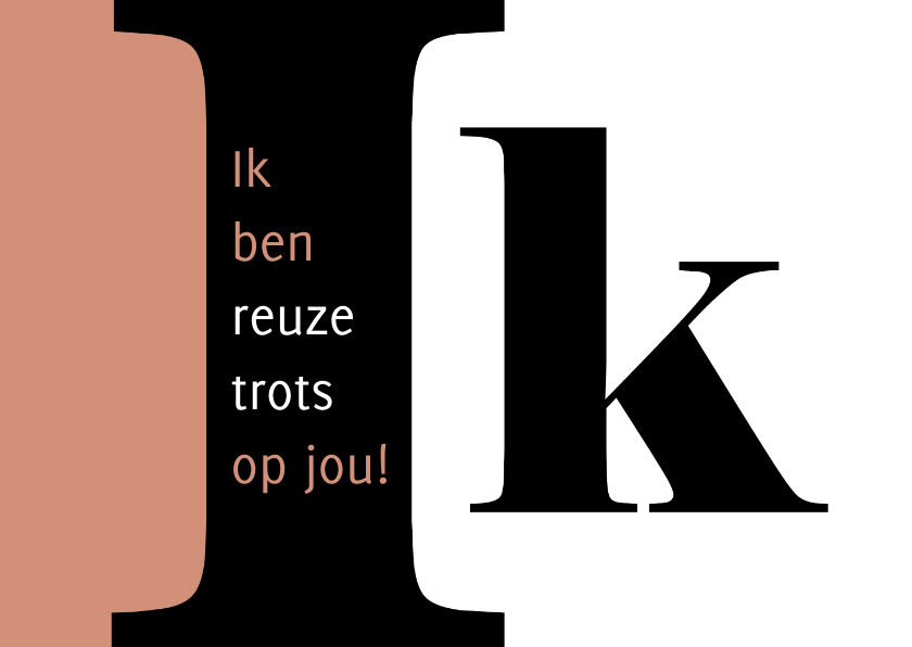 Ik ben reuze trots op je - Geslaagd kaarten Geslaagd kaarten - Ik ben reuze trots op je