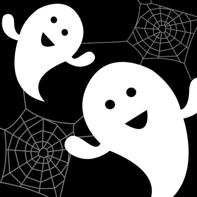 Spookjes - Halloween kaarten Halloween kaarten - Spookjes