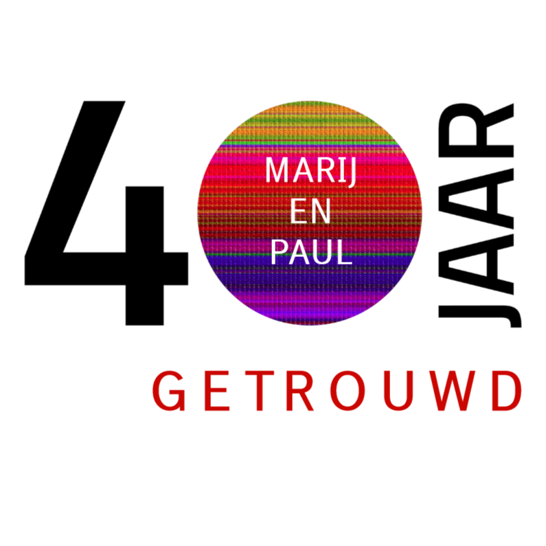 cirkel 40 jaar - Jubileumkaarten Jubileumkaarten - cirkel 40 jaar