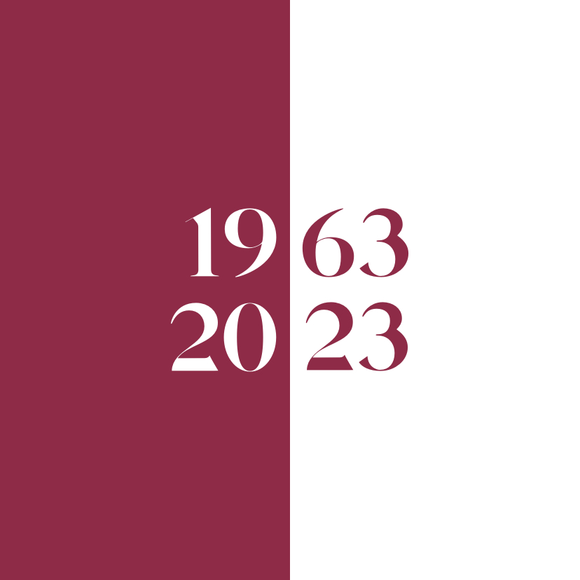 Jubileumkaarten - Jubileum 60 jaar getrouwd