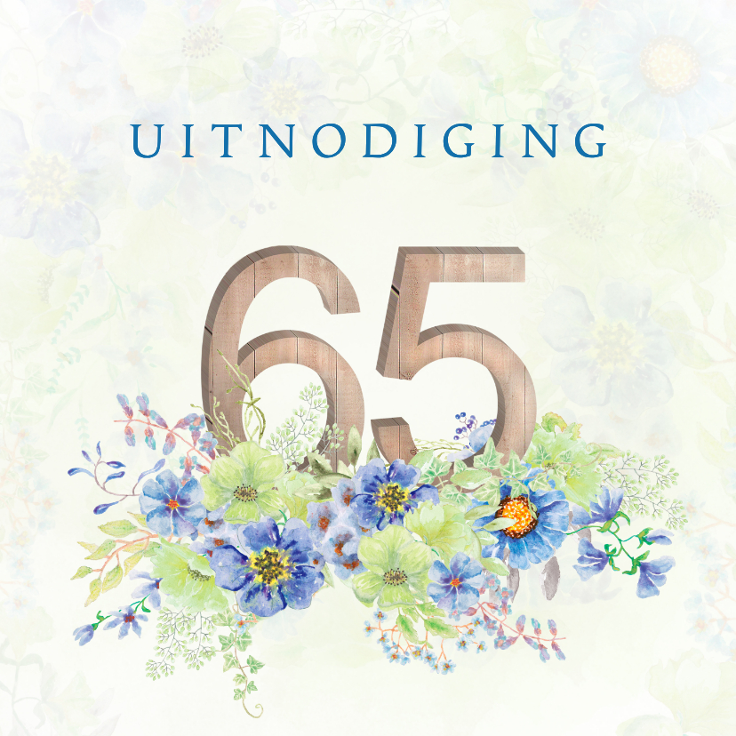 Uitnodiging briljanten huwelijk - Jubileumkaarten Jubileumkaarten - Uitnodiging briljanten huwelijk