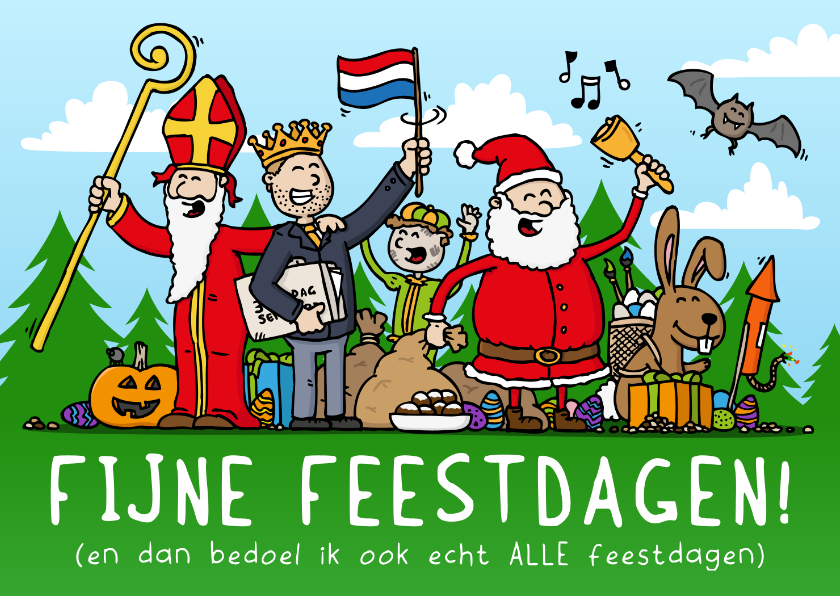 Kerstkaarten - Fijne feestdagen - voor een heel jaar!