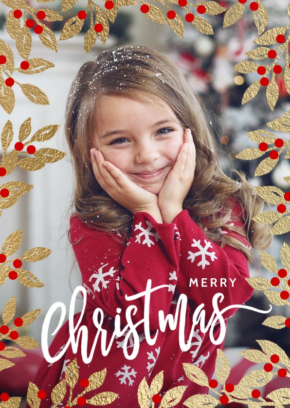 Hippe foto kerstkaart - Kerstkaarten Kerstkaarten - Hippe foto kerstkaart