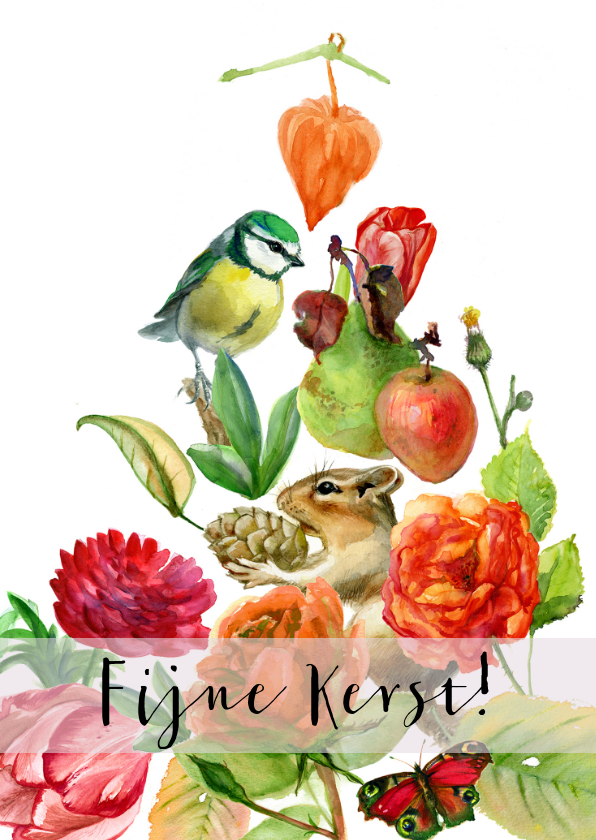 Kerstboom origineel ontwerp - Kerstkaarten Kerstkaarten - Kerstboom origineel ontwerp