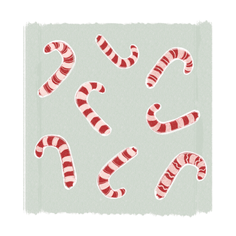 Kerstkaart candy cane Duchenne Parent Project - Kerstkaarten Kerstkaarten - Kerstkaart candy cane Duchenne Parent Project