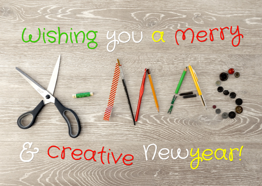 Kerstkaart Creatief - Kerstkaarten Kerstkaarten - Kerstkaart Creatief