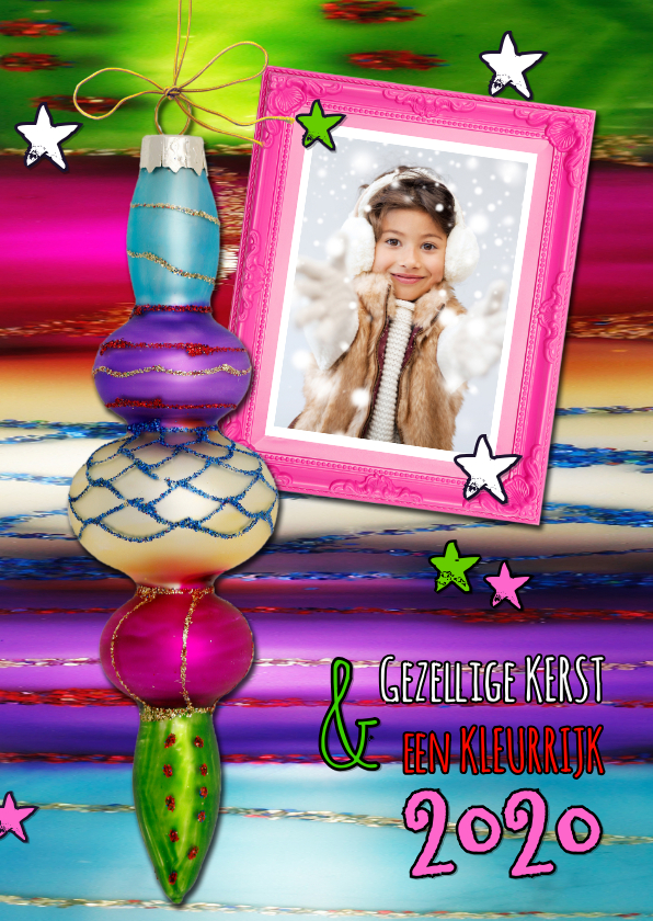 Kerstkaart Gipsy Kleuren 2020 - Kerstkaarten Kerstkaarten - Kerstkaart Gipsy Kleuren 2020