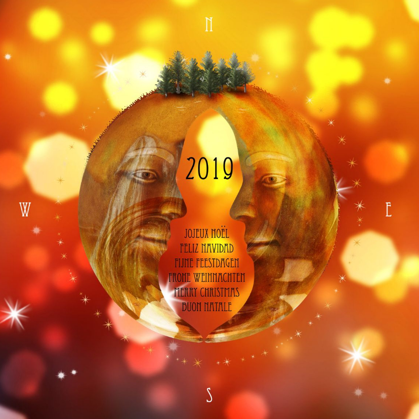 Kerstkaart jij en ik 2019 - Kerstkaarten Kerstkaarten - Kerstkaart jij en ik 2019