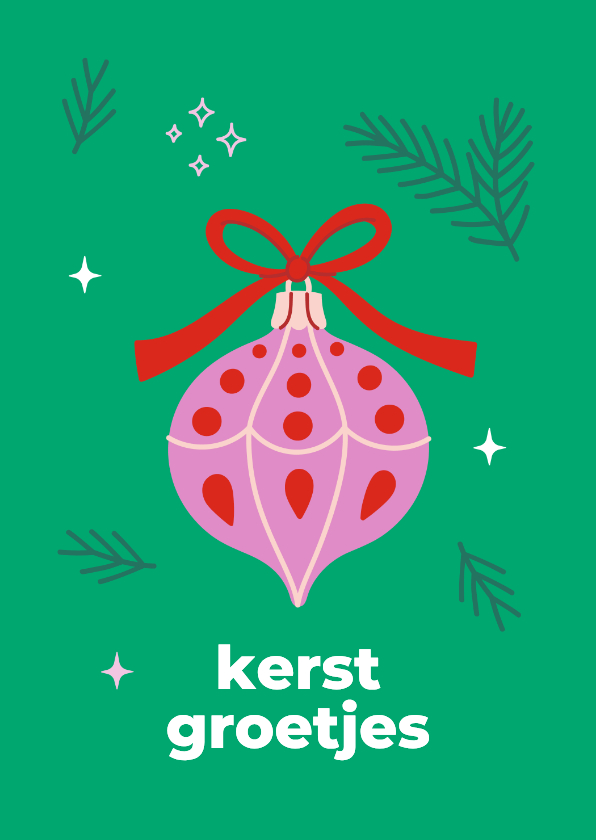 Kerstkaart 'Kerst groetjes' Ronald McDonald Huis Nederland - Kerstkaarten Kerstkaarten - Kerstkaart 'Kerst groetjes' Ronald McDonald Huis Nederland