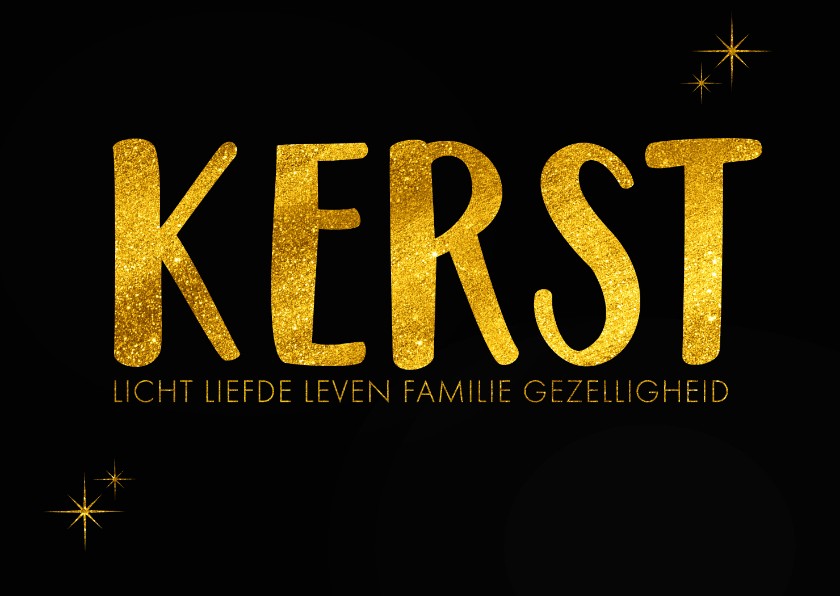Kerstkaart met veel liefde en licht - Kerstkaarten Kerstkaarten - Kerstkaart met veel liefde en licht