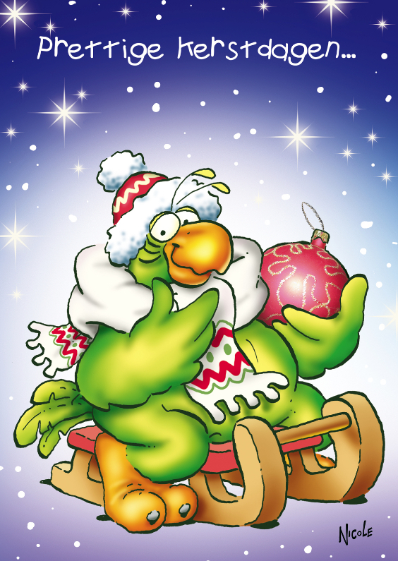 Kerstkaart Rocco Slee - RN - Kerstkaarten Kerstkaarten - Kerstkaart Rocco Slee - RN