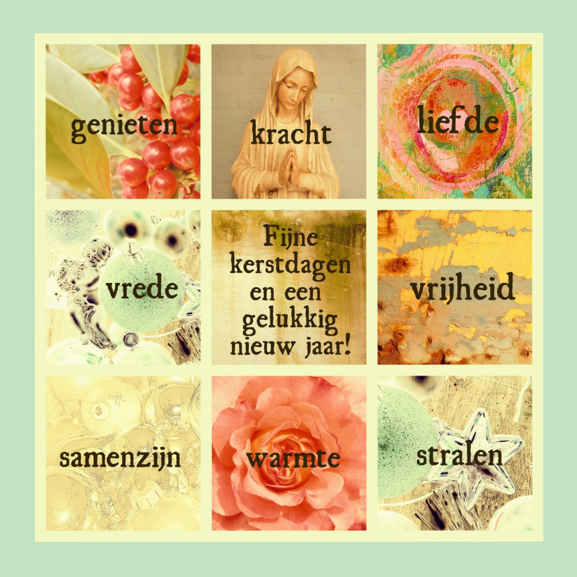 Kerstkaart warm en liefdevol - Kerstkaarten Kerstkaarten - Kerstkaart warm en liefdevol