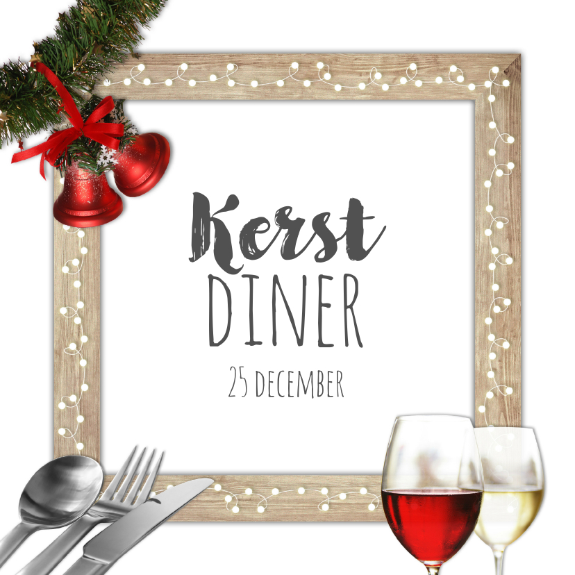 Kerstmenu in lijst-isf - Kerstkaarten Kerstkaarten - Kerstmenu in lijst-isf