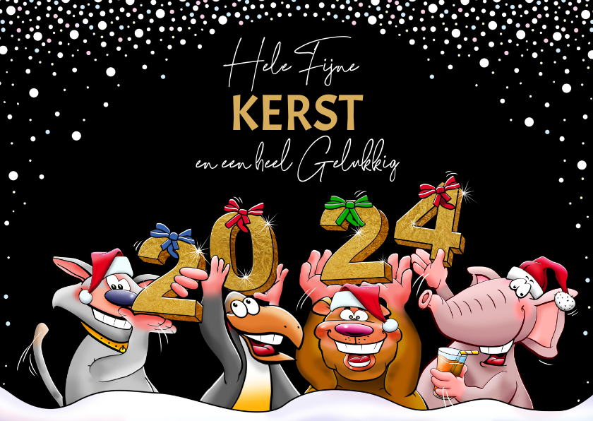 Leuke Foto Kerstkaarten 2025 Binni Goldina
