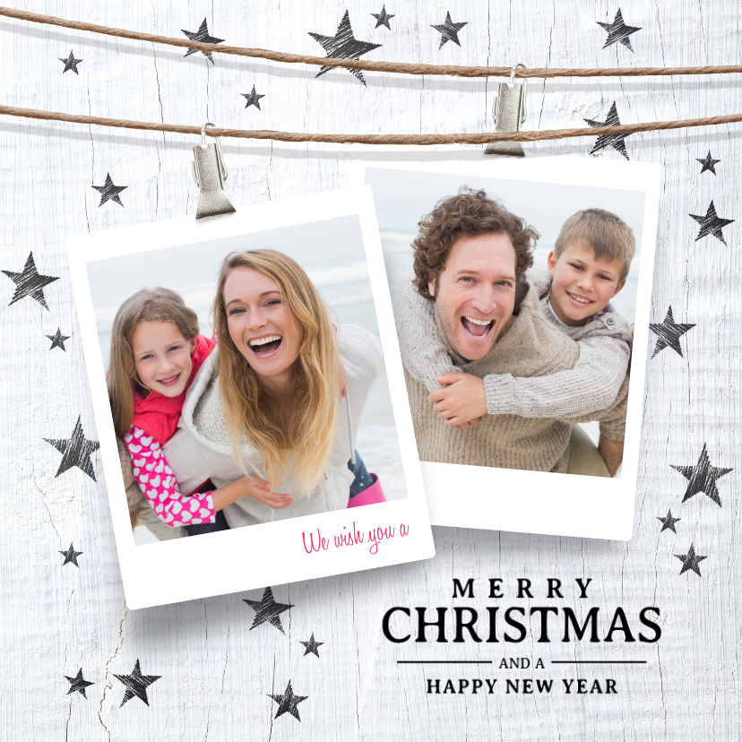 Moderne kerstkaart labels - Kerstkaarten Kerstkaarten - Moderne kerstkaart labels