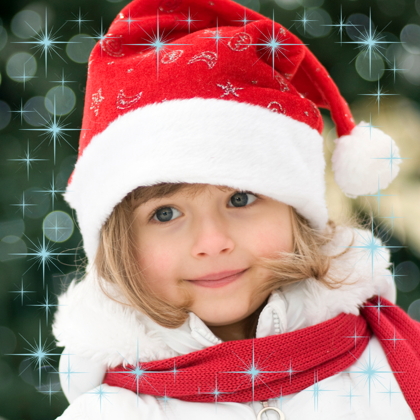 Mooie kerstkaart met eigen foto - Kerstkaarten Kerstkaarten - Mooie kerstkaart met eigen foto