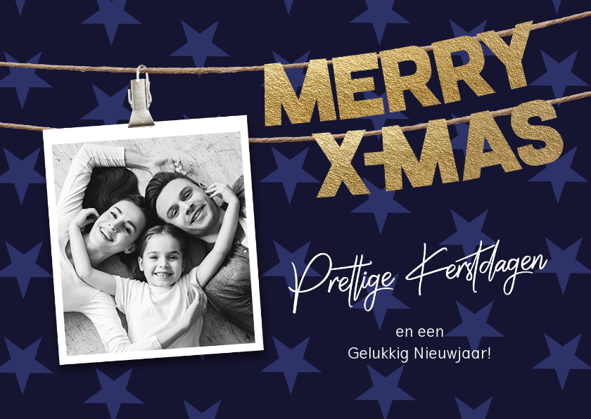Vrolijke kerstkaart foto Merry Christmas - Kerstkaarten Kerstkaarten - Vrolijke kerstkaart foto Merry Christmas