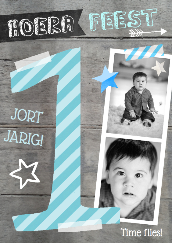 1 jaar jongen feestje foto strip - Kinderfeestjes Kinderfeestjes - 1 jaar jongen feestje foto strip