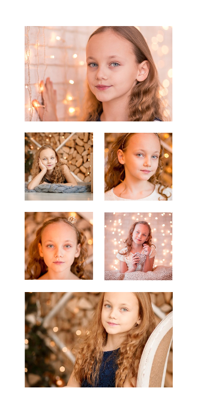 Collage Kinderfeestje langwerpig met 6 foto's - Kinderfeestjes Kinderfeestjes - Collage Kinderfeestje langwerpig met 6 foto's