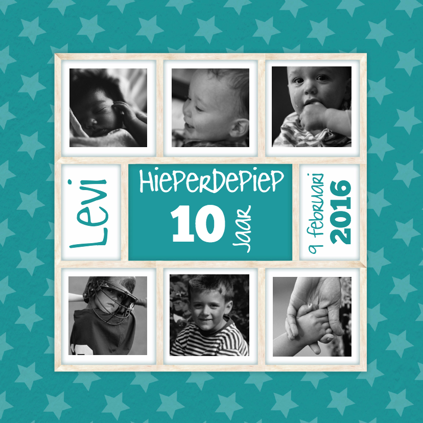Hieperdepiep sterren-isf - Kinderfeestjes Kinderfeestjes - Hieperdepiep sterren-isf