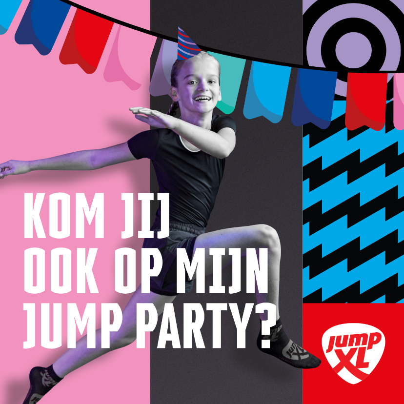 Jump XL kinderfeestje JumpParty Meisje - Kinderfeestjes Kinderfeestjes - Jump XL kinderfeestje JumpParty Meisje