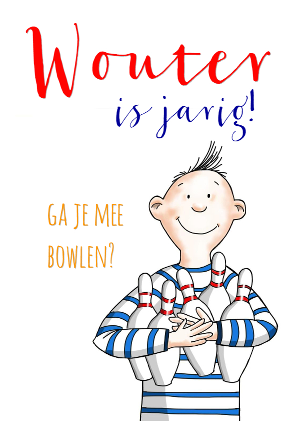 Kinderfeestjes - Kinderfeest - jongen met kegels