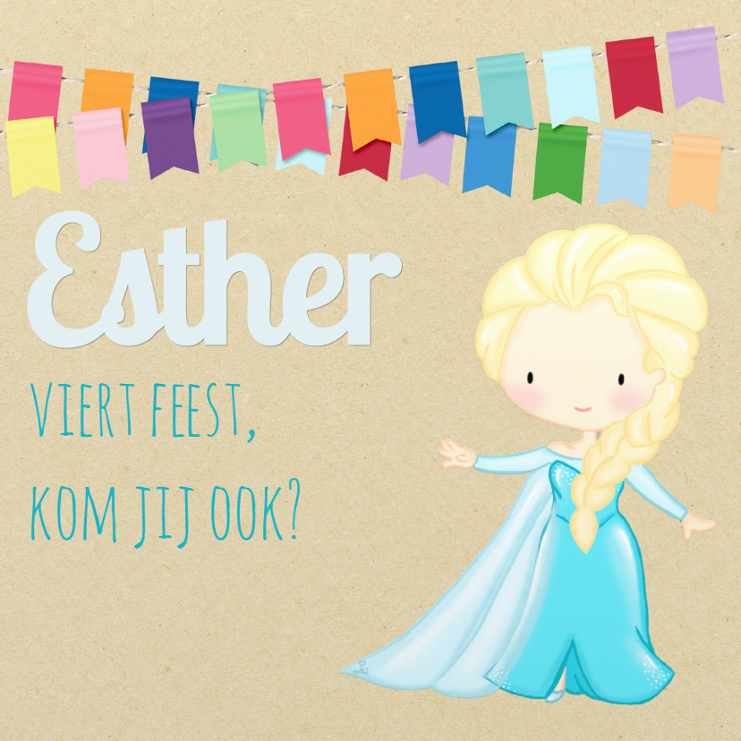 Kinderfeest Vlaggetjes5 - TJ - Kinderfeestjes Kinderfeestjes - Kinderfeest Vlaggetjes5 - TJ