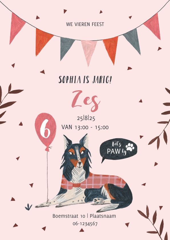 Kinderfeestje dieren hond PAW-ty - Kinderfeestjes Kinderfeestjes - Kinderfeestje dieren hond PAW-ty