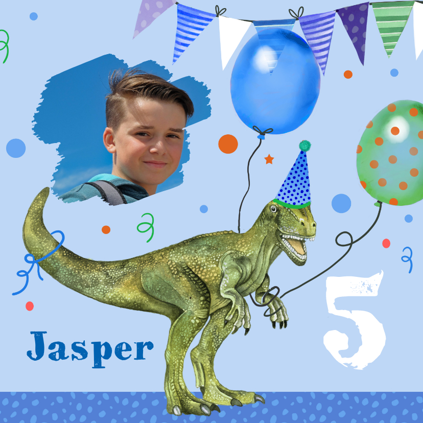 Kinderfeestjes - Kinderfeestje dinosaurus ballonnen
