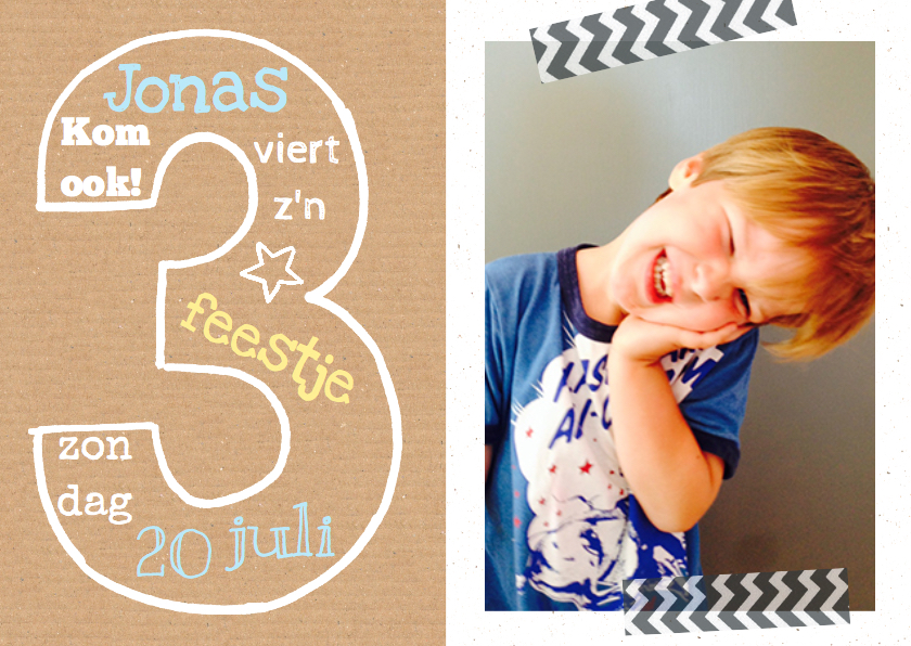 Kinderfeestje drie jaar foto - Kinderfeestjes Kinderfeestjes - Kinderfeestje drie jaar foto