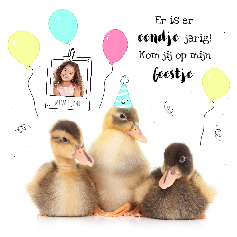 Kinderfeestje - Er is er eendje jarig - Lieve kuikentjes - Kinderfeestjes Kinderfeestjes - Kinderfeestje - Er is er eendje jarig - Lieve kuikentjes