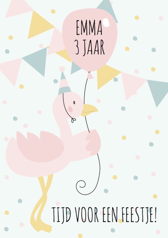 Kinderfeestje flamingo meisje - Kinderfeestjes Kinderfeestjes - Kinderfeestje flamingo meisje