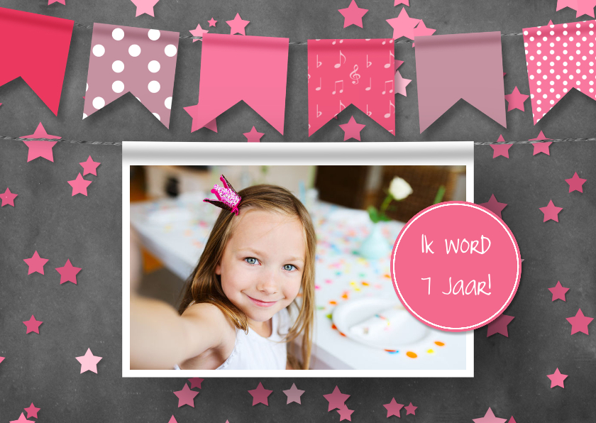 Kinderfeestje foto en confetti - Kinderfeestjes Kinderfeestjes - Kinderfeestje foto en confetti