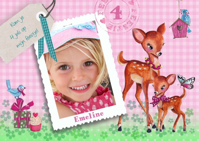 Kinderfeestje Hertjes Meisje - Kinderfeestjes Kinderfeestjes - Kinderfeestje Hertjes Meisje