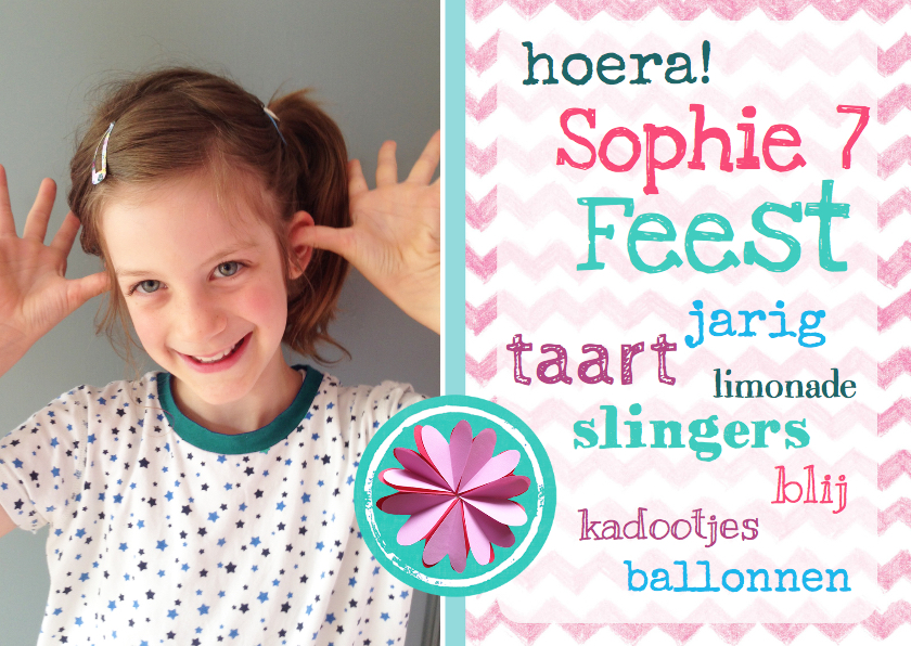 Kinderfeestje hippe zigzag - Kinderfeestjes Kinderfeestjes - Kinderfeestje hippe zigzag