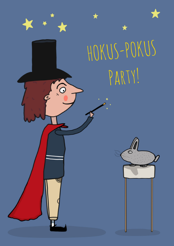 Kinderfeestje Hokus Pokus! - Kinderfeestjes Kinderfeestjes - Kinderfeestje Hokus Pokus!