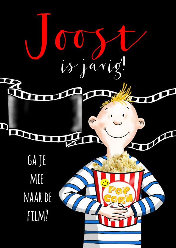 Kinderfeestje - jongen met popcorn - Kinderfeestjes Kinderfeestjes - Kinderfeestje - jongen met popcorn