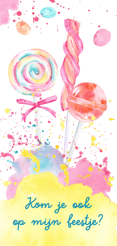 Kinderfeestje met lolly's en snoepjes - Kinderfeestjes Kinderfeestjes - Kinderfeestje met lolly's en snoepjes