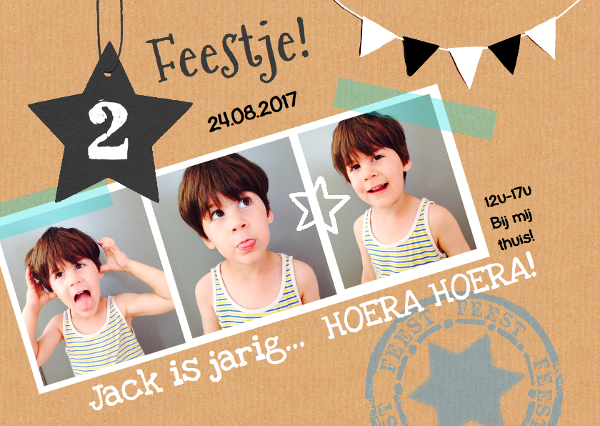Kinderfeestje sterren jack - Kinderfeestjes Kinderfeestjes - Kinderfeestje sterren jack