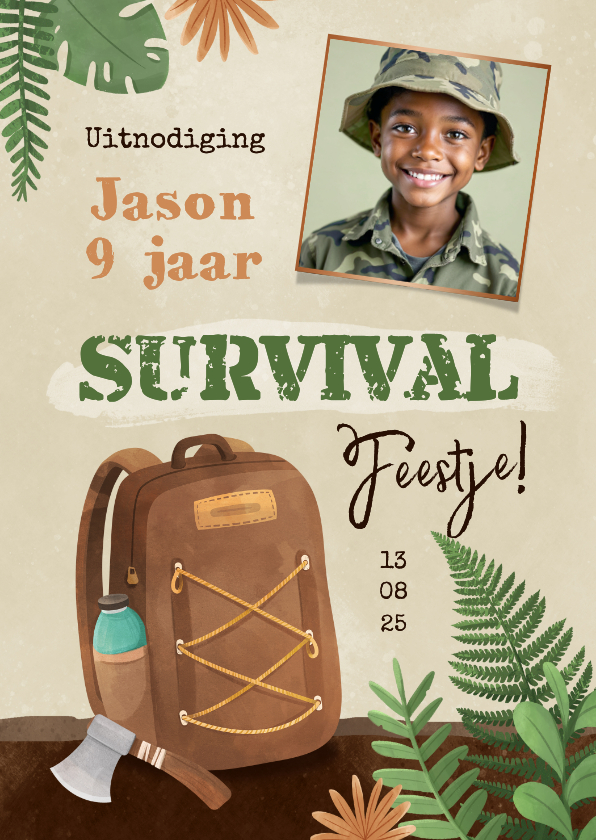 Kinderfeestje survival expeditie speurtocht jungle feestje - Kinderfeestjes Kinderfeestjes - Kinderfeestje survival expeditie speurtocht jungle feestje