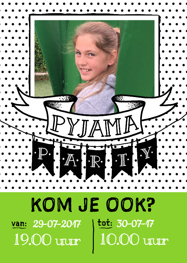 Pyjama Party - jongen/meisje EM - Kinderfeestjes Kinderfeestjes - Pyjama Party - jongen/meisje EM