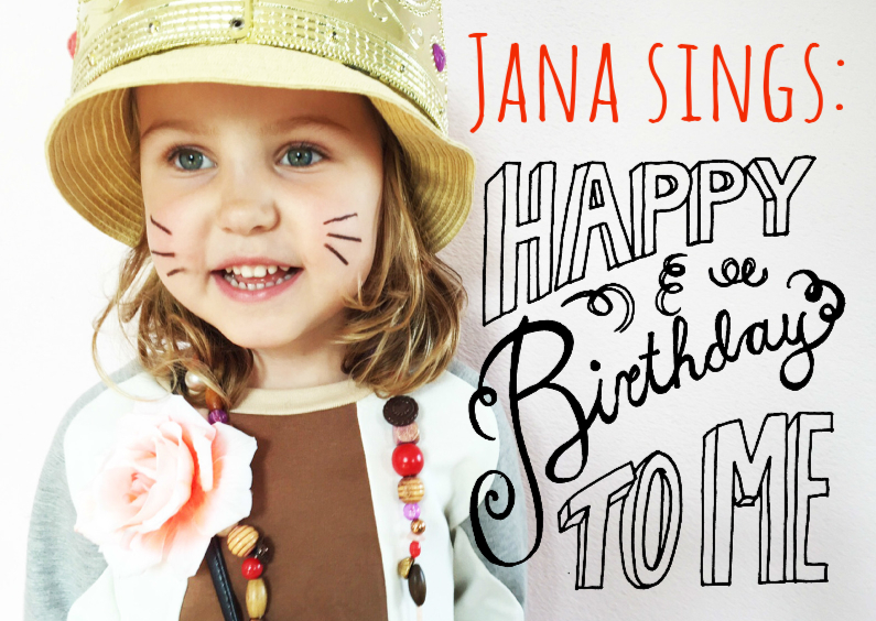 uitnodiging handlettering jana - Kinderfeestjes Kinderfeestjes - uitnodiging handlettering jana