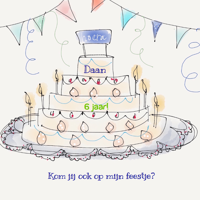 Uitnodiging kinderfeest jongen - Kinderfeestjes Kinderfeestjes - Uitnodiging kinderfeest jongen