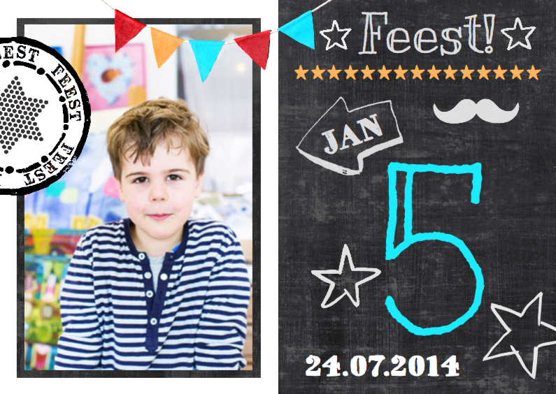 uitnodiging krijtbord leeftijd - Kinderfeestjes Kinderfeestjes - uitnodiging krijtbord leeftijd