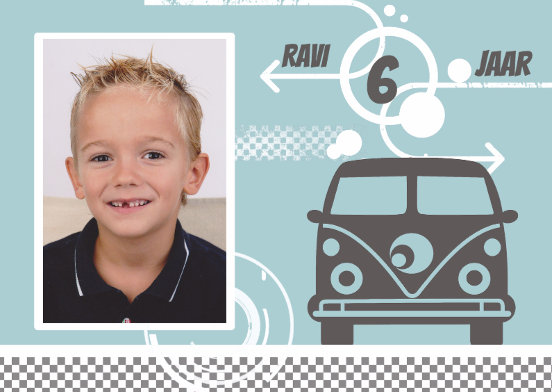 Uitnodiging Ravi - Kinderfeestjes Kinderfeestjes - Uitnodiging Ravi