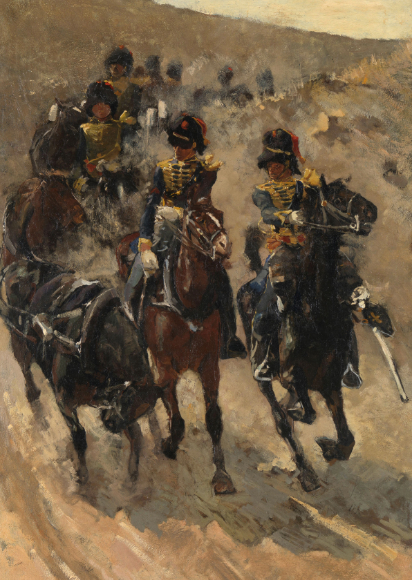 George Breitner. Ruiters - Kunstkaarten Kunstkaarten - George Breitner. Ruiters