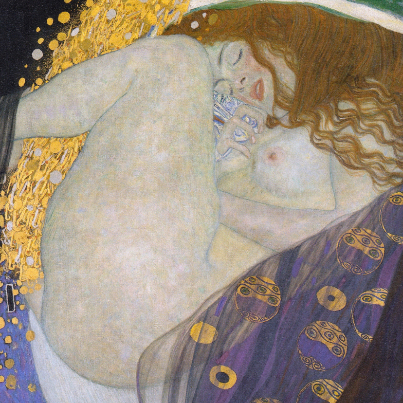 Gustav Klimt. Danea - Kunstkaarten Kunstkaarten - Gustav Klimt. Danea