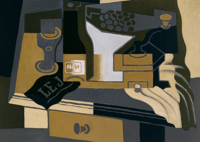 Kunstkaart van Juan Gris. Stilleven - Kunstkaarten Kunstkaarten - Kunstkaart van Juan Gris. Stilleven