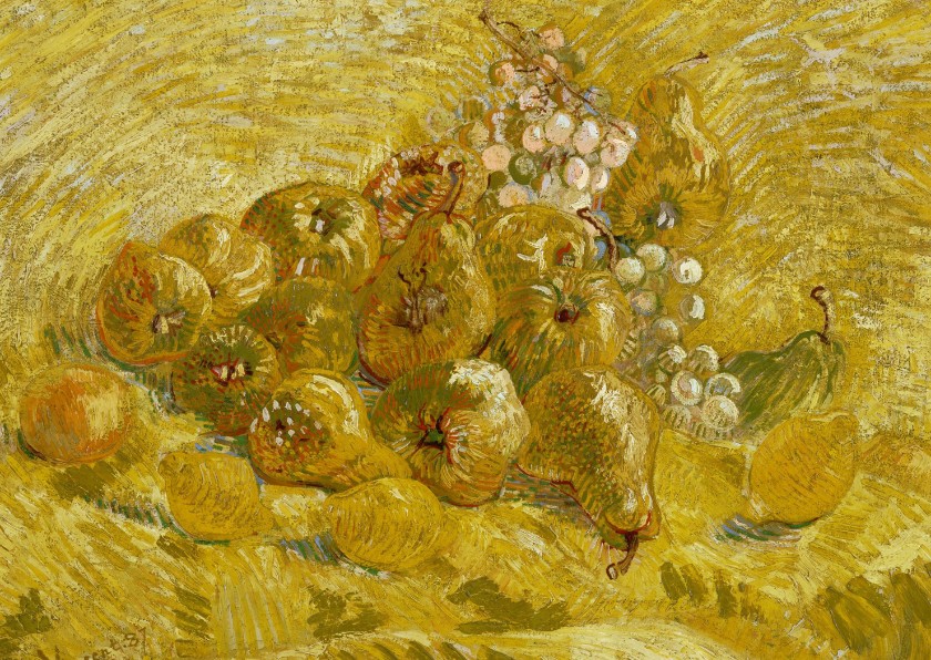 Kunstkaart van Vincent van Gogh. Kweeperen - Kunstkaarten Kunstkaarten - Kunstkaart van Vincent van Gogh. Kweeperen